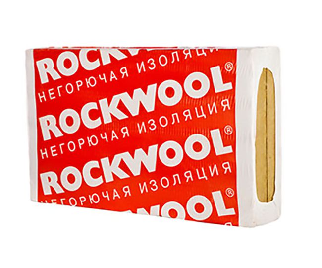 Утеплитель Rockwool Фасад Баттс Оптима 1200х600х80 мм, 3 шт. уп