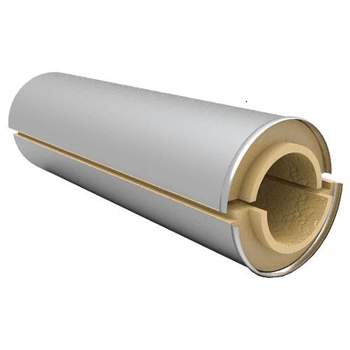 Скорлупа  для теплоизоляции труб ППУ С оцинкованная 1000х219х50 мм