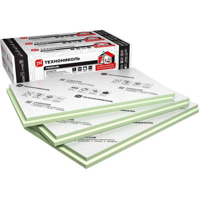 Плита теплоизоляционная LOGICPIR PROF СХМ/СХМ Г2 L-2385х1185х80 мм
