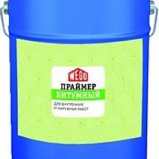 Праймер битумный универсальный WEGO ведро ж/б 20л/16кг