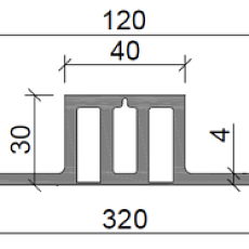 Гидрошпонка АКВАСТОП тип ДО-320/40-6/30 (ПВХ-П)