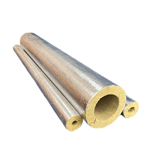 Цилиндры минераловатные тепло и звукоизоляционные огнезащитные EURO-ШЕЛЛ Ц 80/Ф, 1000x48x30